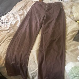 Brown jeans
